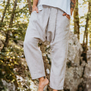 Desert Flow (Beige Linen Pants)