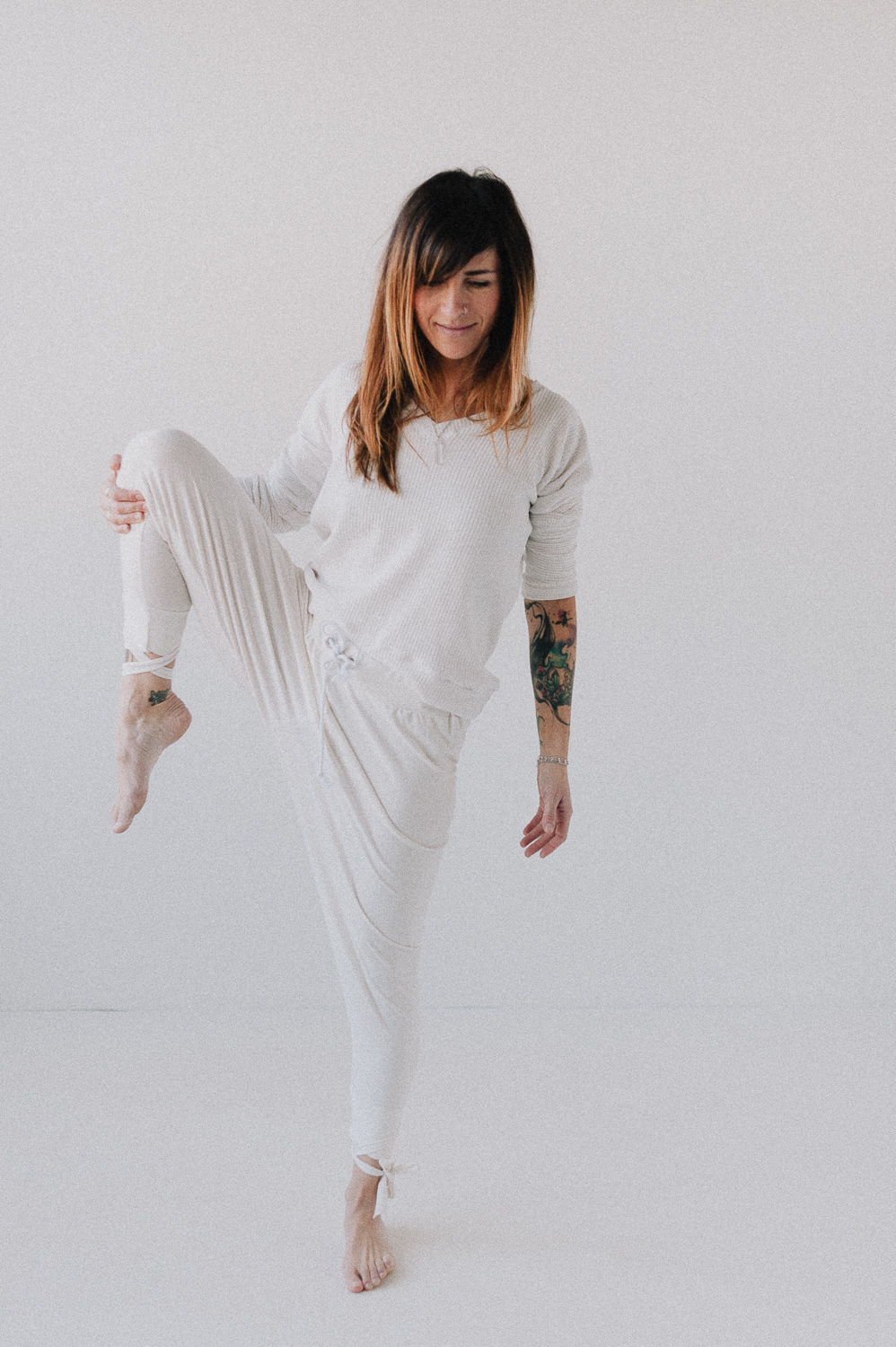 Swan Knit (Crème Waffle Sweater) - Image 2